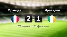 Франция - Ирландия. Лучшие моменты	