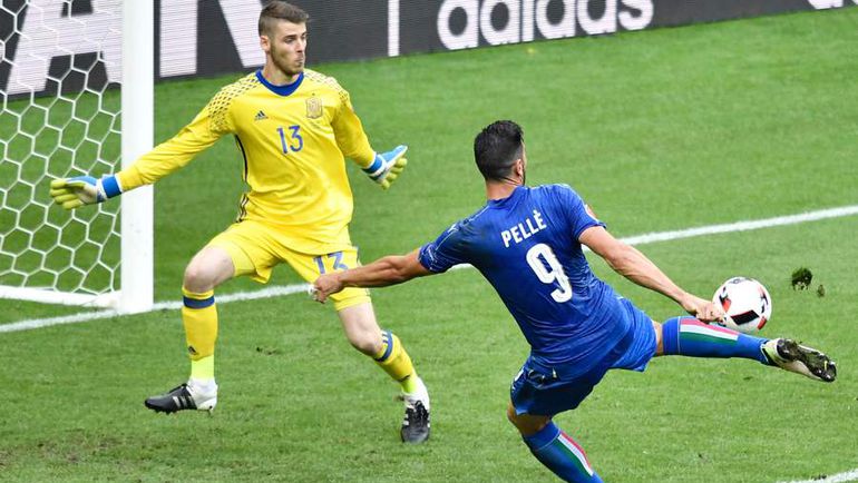 90+1-я минута. Гол Грациано ПЕЛЛЕ. Фото AFP 90+1-я минута. Гол Грациано ПЕЛЛЕ. Фото AFP