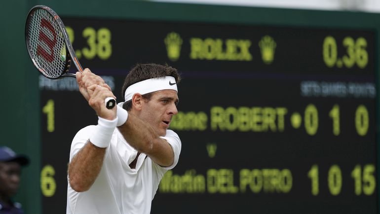 Хуан Мартин ДЕЛЬ ПОТРО. Фото REUTERS Хуан Мартин ДЕЛЬ ПОТРО. Фото REUTERS