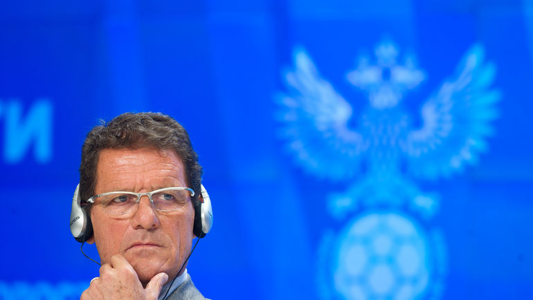 2012 год. Фабио КАПЕЛЛО - новый тренер сборной России. Фото Антон СЕРГИЕНКО 2012 год. Фабио КАПЕЛЛО - новый тренер сборной России. Фото Антон СЕРГИЕНКО