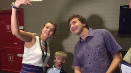 Карякин и Карлсен встретились в "Октябре"