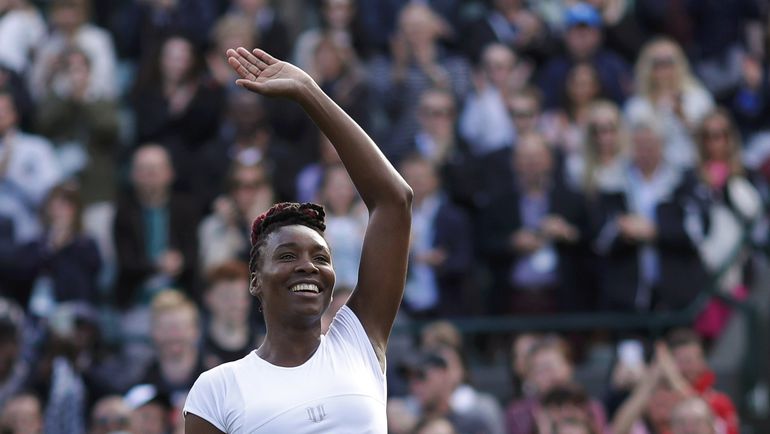 Вчера. Лондон. Винус УИЛЬЯМС. Фото REUTERS Вчера. Лондон. Винус УИЛЬЯМС. Фото REUTERS