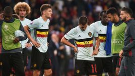 Пятница. Лилль. Уэльс - Бельгия - 3:1. Реакция игроков сборной Бельгии.