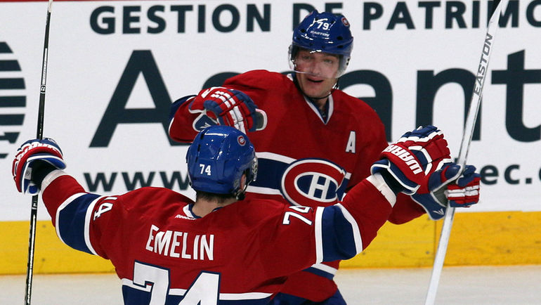 Алексей ЕМЕЛИН и Андрей МАРКОВ - новые партнеры Александра Радулова. Фото AFP Алексей ЕМЕЛИН и Андрей МАРКОВ - новые партнеры Александра Радулова. Фото AFP