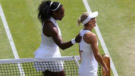 Сегодня. Лондон. Серена УИЛЬЯМС и Елена ВЕСНИНА.