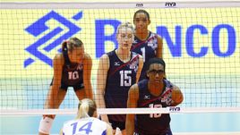 Прием, Россия.  Подопечные Маричева проиграли США в полуфинале "Гран-при"