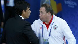 Крис КОУЛМАН и Леонид СЛУЦКИЙ.