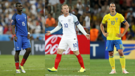 Поль ПОГБА, Уэйн РУНИ, Златан ИБРАГИМОВИЧ.