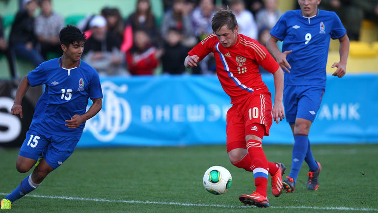 Нападающий Егор НИКУЛИН (в центре). Фото Официальный сайт РФС Нападающий Егор НИКУЛИН (в центре). Фото Официальный сайт РФС