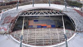 Июль. Стадион на Крестовском острове.