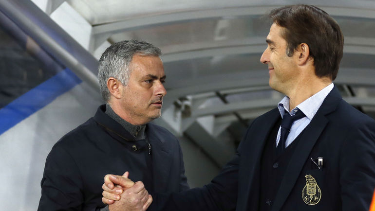 Жозе МОУРИНЬЮ и Хулен ЛОПЕТЕГИ. Фото REUTERS Жозе МОУРИНЬЮ и Хулен ЛОПЕТЕГИ. Фото REUTERS