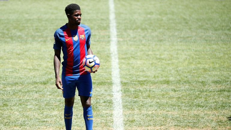 Самюэль ЮМТИТИ. Фото REUTERS Самюэль ЮМТИТИ. Фото REUTERS