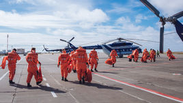 Начало путешествия зенитовцев.