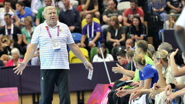 Главный тренер женской гандбольной сборной России Евгений ТРЕФИЛОВ.