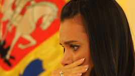 Вчера. Москва. Эмоции Елены ИСИНБАЕВОЙ в Кремле.