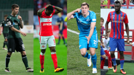 Федор СМОЛОВ. Квинси ПРОМЕС. Артем ДЗЮБА. Ласина ТРАОРЕ.