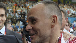 Эцио ГАМБА и Владимир ПУТИН.