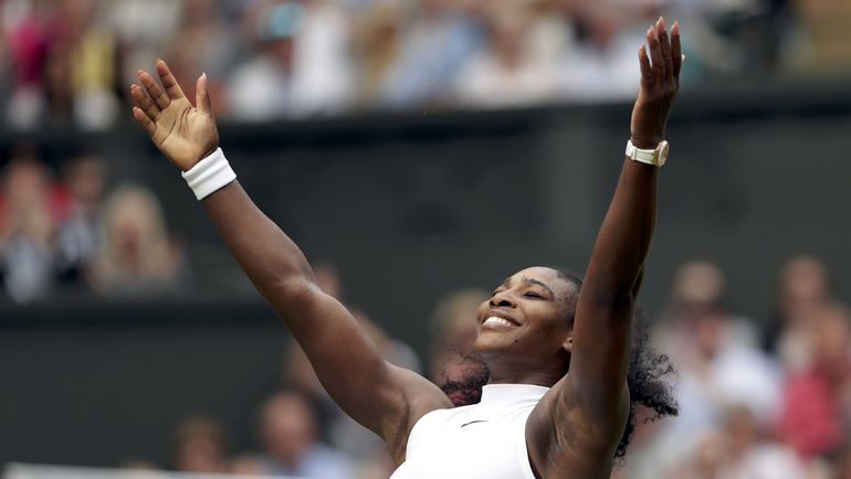 Серена УИЛЬЯМС на Уимблдоне. Фото REUTERS Серена УИЛЬЯМС на Уимблдоне. Фото REUTERS