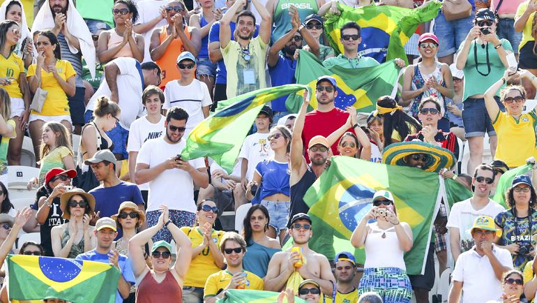 Бразильская публика. Фото REUTERS Бразильская публика. Фото REUTERS