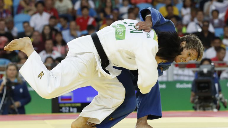 Сегодня. Рио-де-Жанейро. Мисато НАКАМУРА и Наталья КУЗЮТИНА. Фото REUTERS Сегодня. Рио-де-Жанейро. Мисато НАКАМУРА и Наталья КУЗЮТИНА. Фото REUTERS