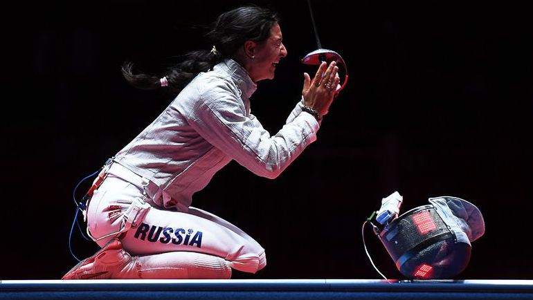 Яна ЕГОРЯН - олимпийская чемпионка. Фото AFP Яна ЕГОРЯН - олимпийская чемпионка. Фото AFP