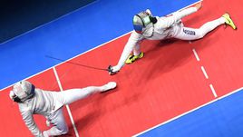 Сегодня. Рио-де-Жанейро. Яна ЕГОРЯН (слева) против Софьи ВЕЛИКОЙ.