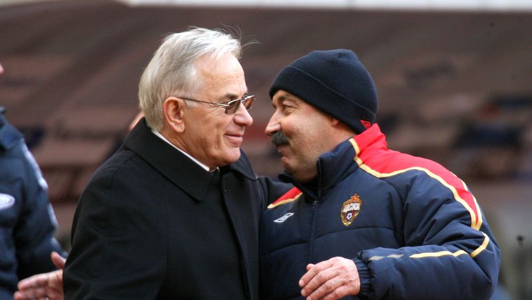 2008 год. Гаджи ГАДЖИЕВ и Валерий ГАЗЗАЕВ. Фото Татьяна ДОРОГУТИНА 2008 год. Гаджи ГАДЖИЕВ и Валерий ГАЗЗАЕВ. Фото Татьяна ДОРОГУТИНА