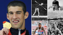 Майкл ФЕЛПС и другие величайшие мультимедалисты – Лариса ЛАТЫНИНА, Пааво НУРМИ, Марк СПИТЦ, Карл ЛЬЮИС.