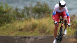 Сегодня. Рио-де-Жанейро. Велошоссе. Женщины. Гонка с раздельным стартом. Ольга ЗАБЕЛИНСКАЯ.