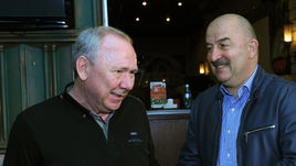 Олег РОМАНЦЕВ и Станислав ЧЕРЧЕСОВ.