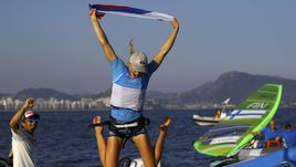 Елфутина опередила ветер