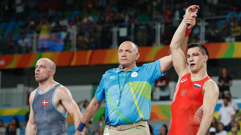 Сегодня. Рио-де-Жанейро.Марк МАДСОН и Роман ВЛАСОВ. Фото REUTERS Сегодня. Рио-де-Жанейро.Марк МАДСОН и Роман ВЛАСОВ. Фото REUTERS