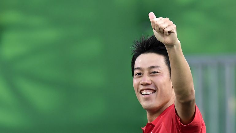 Воскресенье. Рио-де-Жанейро. Кеи НИШИКОРИ. Фото AFP Воскресенье. Рио-де-Жанейро. Кеи НИШИКОРИ. Фото AFP