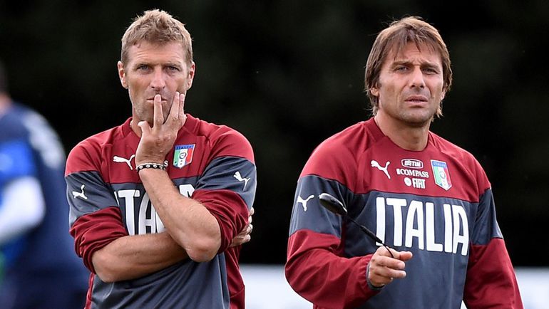 Массимо КАРРЕРА и Антонио КОНТЕ. Массимо КАРРЕРА и Антонио КОНТЕ.