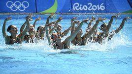 Четверг. Рио-де-Жанейро. Сборная России по синхронному плаванию.