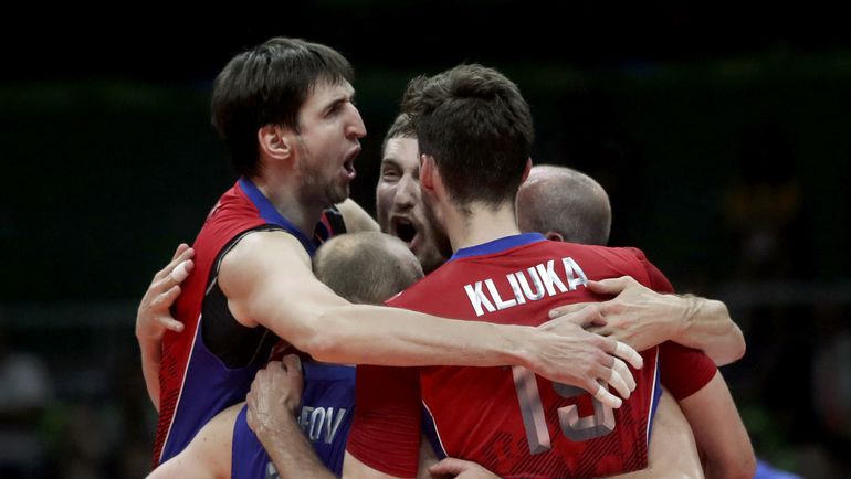 Сегодня. Рио-де-Жанейро. Бразилия - Россия - 3:0. Олимпийские чемпионы так и не смогли навязать борьбу вице-чемпионам. Фото REUTERS Сегодня. Рио-де-Жанейро. Бразилия - Россия - 3:0. Олимпийские чемпионы так и не смогли навязать борьбу вице-чемпионам. Фото REUTERS