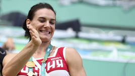 Елена ИСИНБАЕВА в Рио-де-Жанейро.