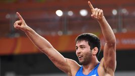 Сегодня. Рио-де-Жанейро. Олимпийский чемпион Сослан РАМОНОВ.