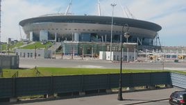 25 июля 2016 года. Санкт-Петербург. Многострадальный стадион на Крестовском острове.