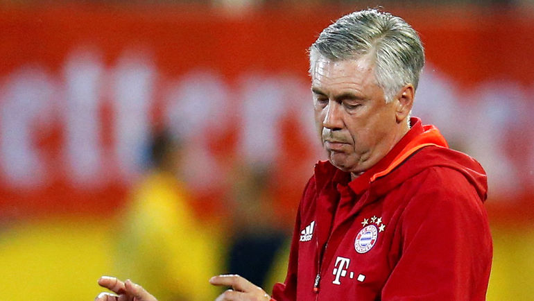 Карло АНЧЕЛОТТИ. Фото REUTERS Карло АНЧЕЛОТТИ. Фото REUTERS