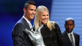 Криштиану Роналду и мама Ады