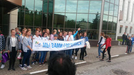 Призеров Рио встретили в Киришах