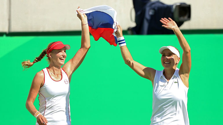 Олимпийские чемпионки Рио Екатерина МАКАРОВА и Елена ВЕСНИНА. Фото REUTERS Олимпийские чемпионки Рио Екатерина МАКАРОВА и Елена ВЕСНИНА. Фото REUTERS