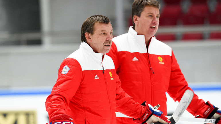 Олег ЗНАРОК (слева) и Харийс ВИТОЛИНЬШ. Фото ФХР Олег ЗНАРОК (слева) и Харийс ВИТОЛИНЬШ. Фото ФХР