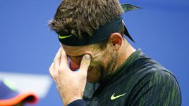 Среда. Нью-Йорк. Эмоции Хуана Мартина ДЕЛЬ ПОТРО.