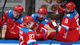 Вчера. Санкт-Петербург. Россия - Чехия - 4:3. Артемий ПАНАРИН (№ 27) стал одинм из героев матча.