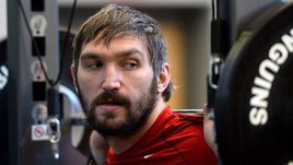 Сегодня. Питтсбург. Александр ОВЕЧКИН в тренажерном зале.