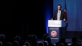 Новый президент УЕФА Александер ЧЕФЕРИН.