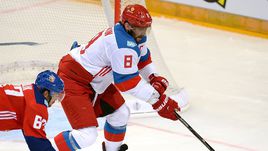 Капитан сборной России Александр ОВЕЧКИН.