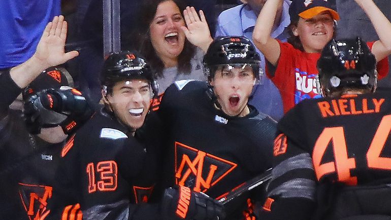 Команда Северной Америки пока опережает нас по разнице шайб. Фото AFP Команда Северной Америки пока опережает нас по разнице шайб. Фото AFP